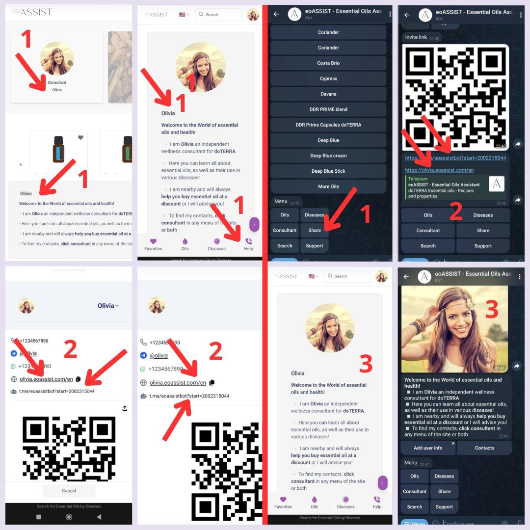 Bagaimana dan di mana cara membagikan situs dan bot saya?